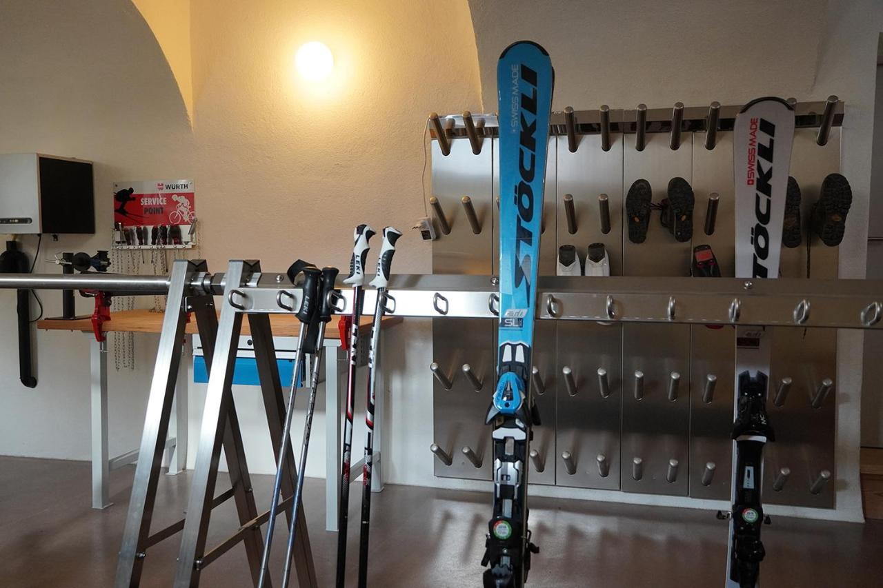 Appartamento Chasa Fent, Sent Scuol Im Engadin Esterno foto